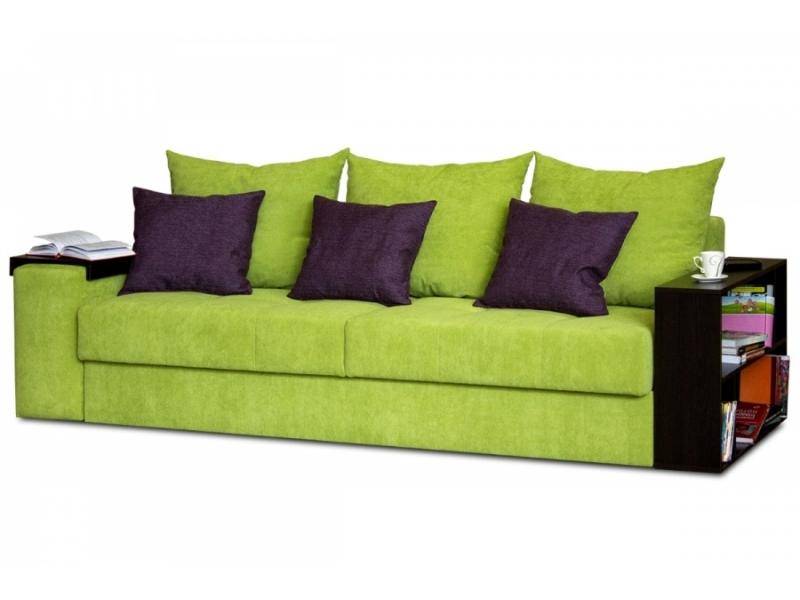 прямой диван с полками флай люкс в Нижневартовске