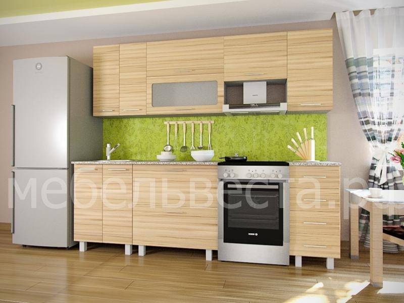 кухонный гарнитур марта капучино горизонтальные витрины в Нижневартовске