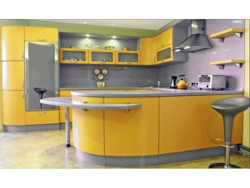 кухонный гарнитур угловой мишель в Нижневартовске