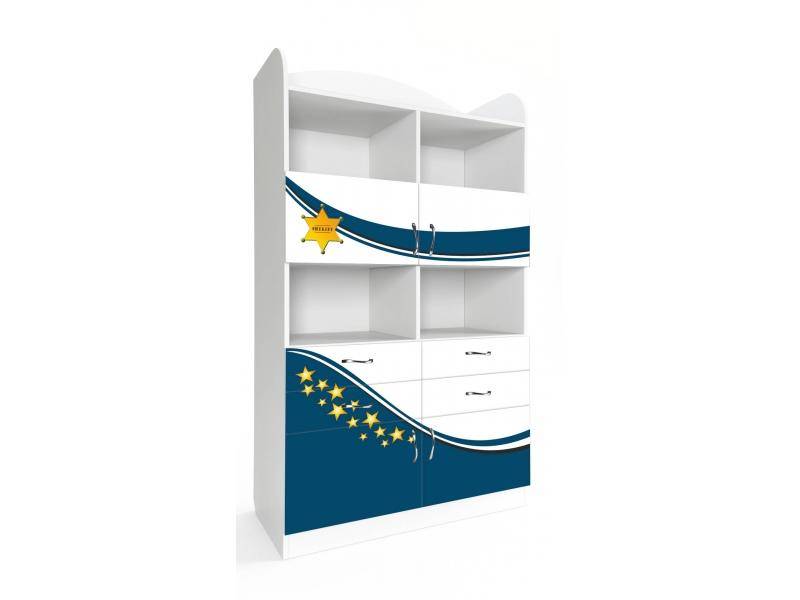 двойной пенал в детскую ретро полиция в Нижневартовске