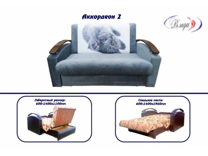 диван аккордеон 2 в Нижневартовске