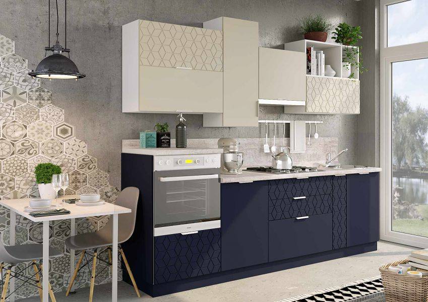 кухонный гарнитур мдф оливин/мдф океания в Нижневартовске