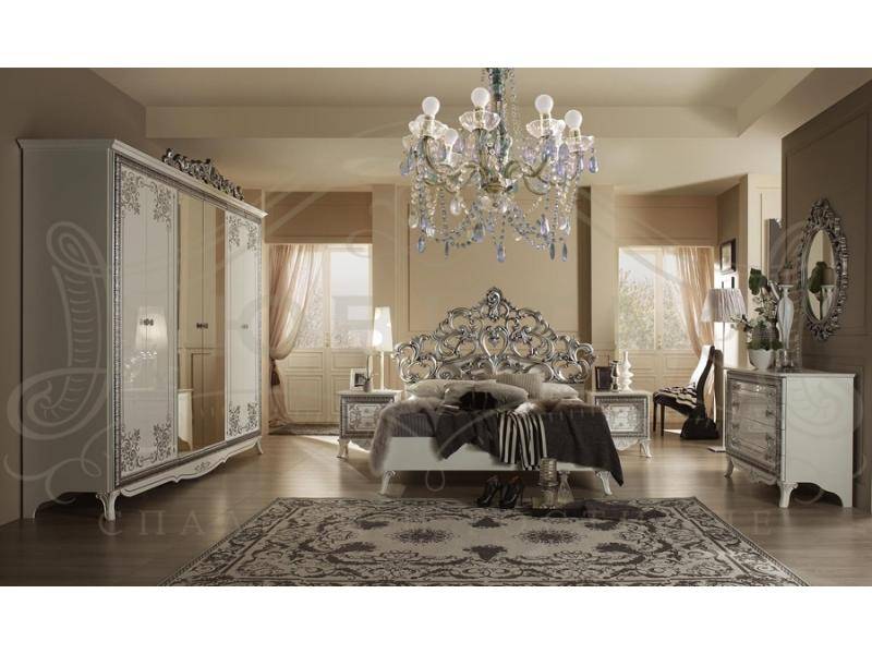 спальный гарнитур стефани серебро в Нижневартовске