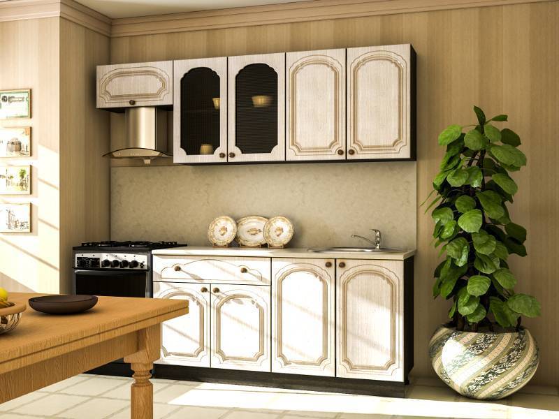 кухня прямая классик 2 в Нижневартовске