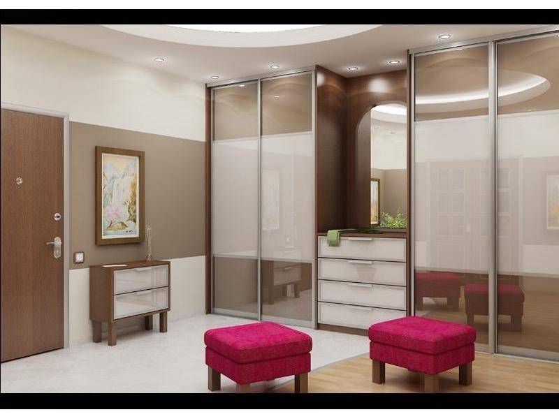 шкаф - купе с открытой зоной в Нижневартовске