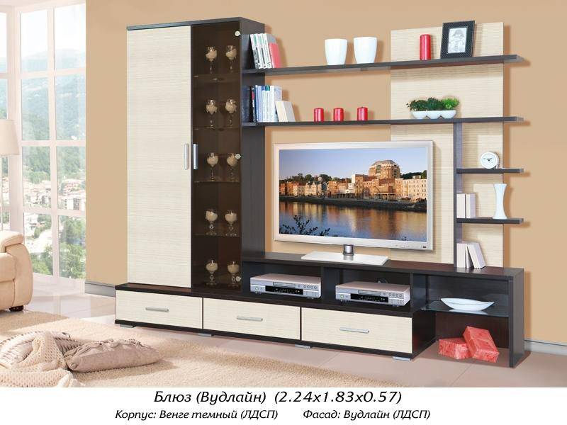 гостиная стенка блюз в Нижневартовске