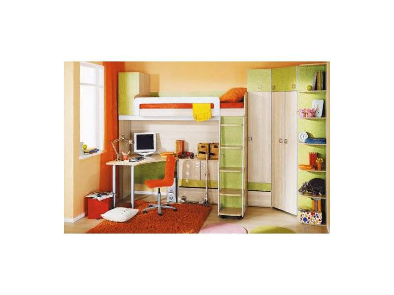 детская кровать чердак лдсп в Нижневартовске