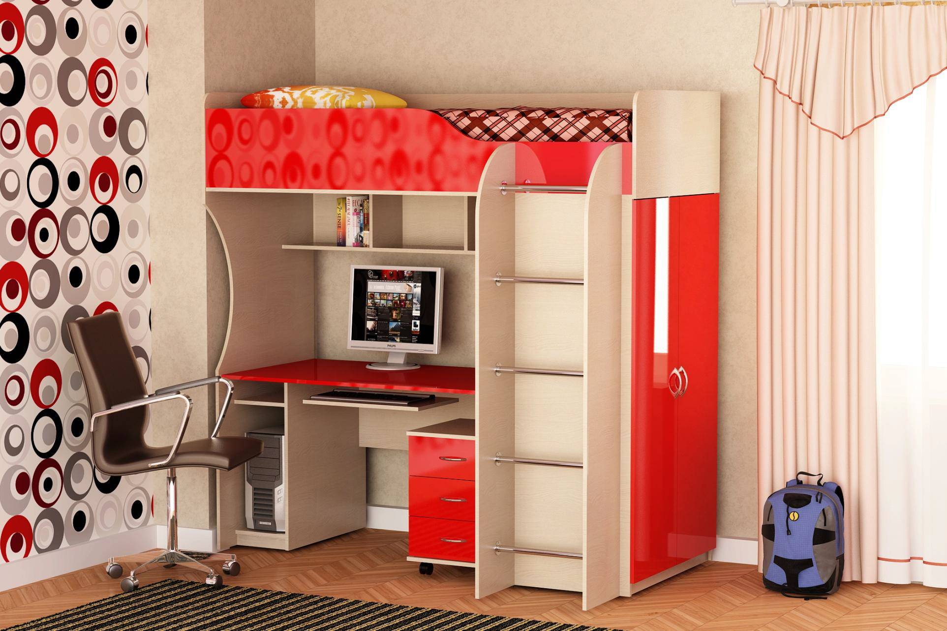 стенка детская фрегат 3 мдф в Нижневартовске