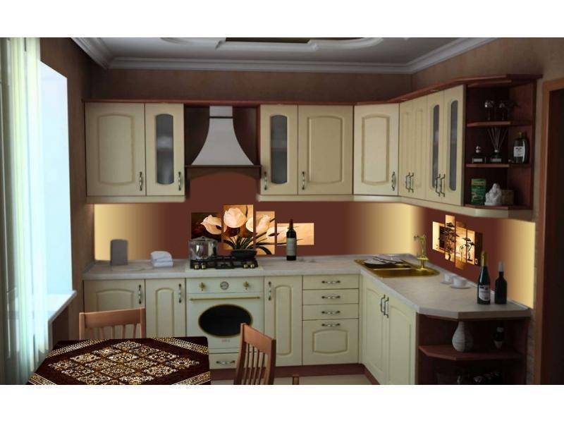 вместительная кухня модерн 13 в Нижневартовске