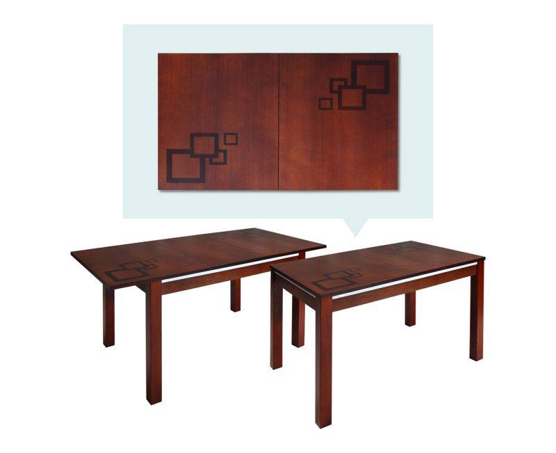 обеденный прямоугольный стол жасмин с рисунком в Нижневартовске