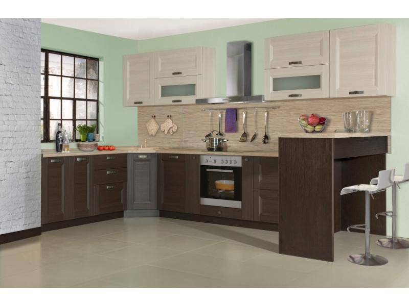 п-образная мебель для кухни в Нижневартовске