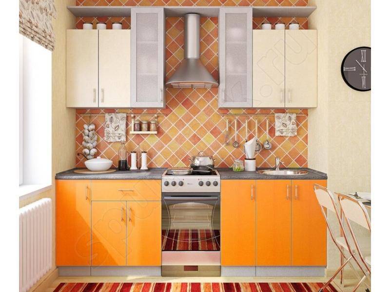 кухонный гарнитур манго-крем в Нижневартовске