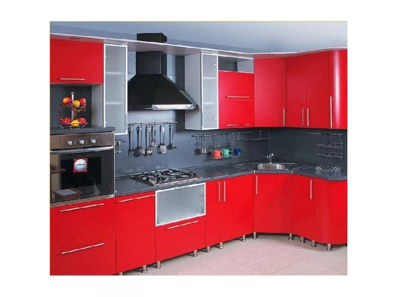 кухонный гарнитур угловой пластик в Нижневартовске