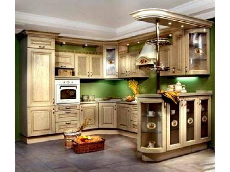кухонный гарнитур угловой классика в Нижневартовске
