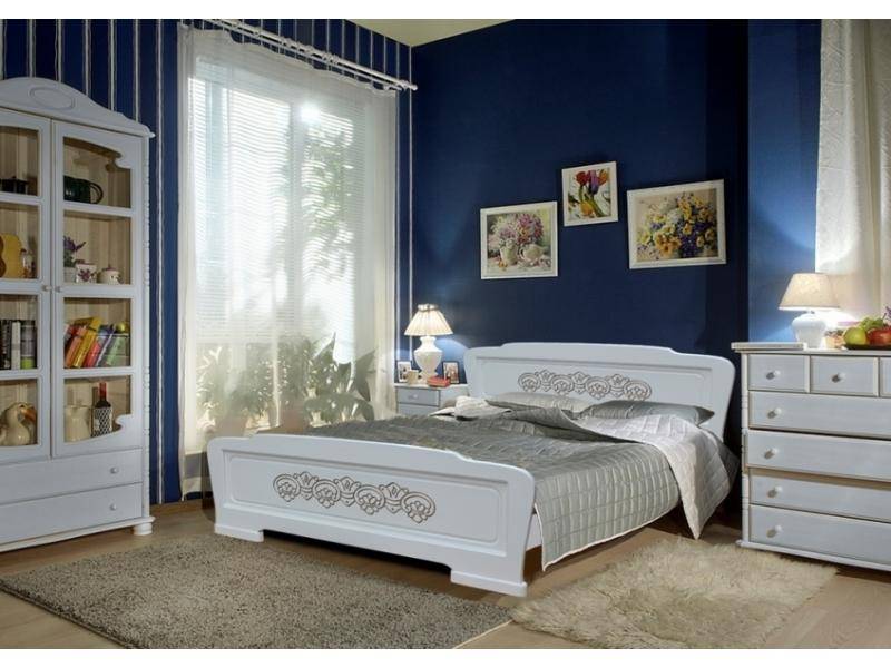 белая кровать клеопатра 1 в Нижневартовске