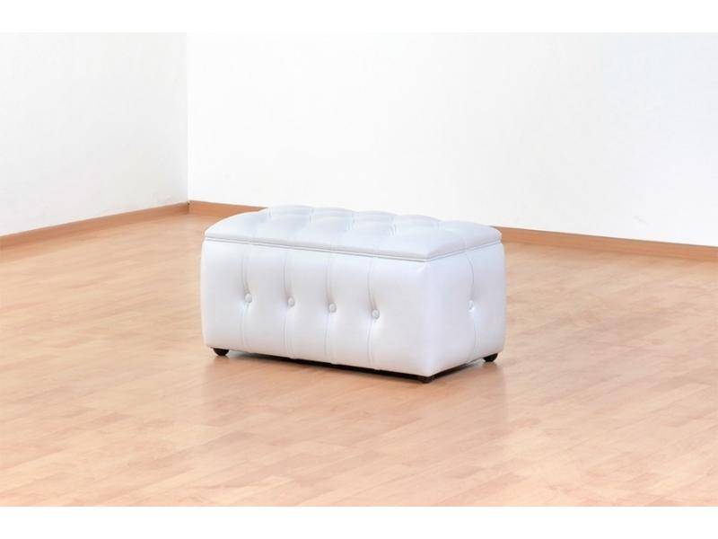 прямоугольный белый пуф алеро в Нижневартовске