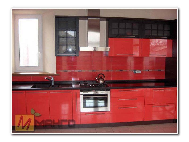 прямой кухонный гарнитур рубин в Нижневартовске