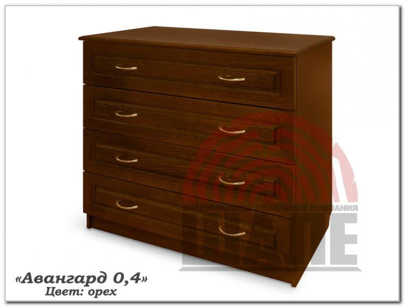 комод авангард орех в Нижневартовске