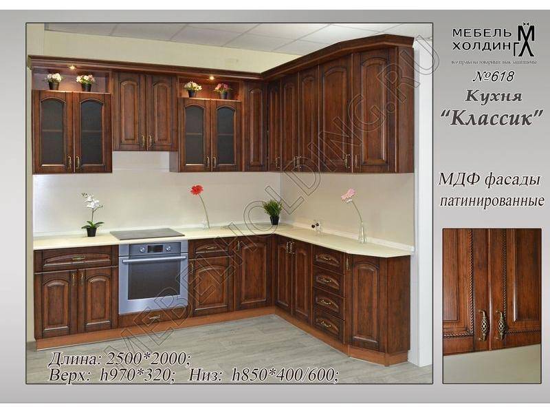 классическая угловая кухня в Нижневартовске