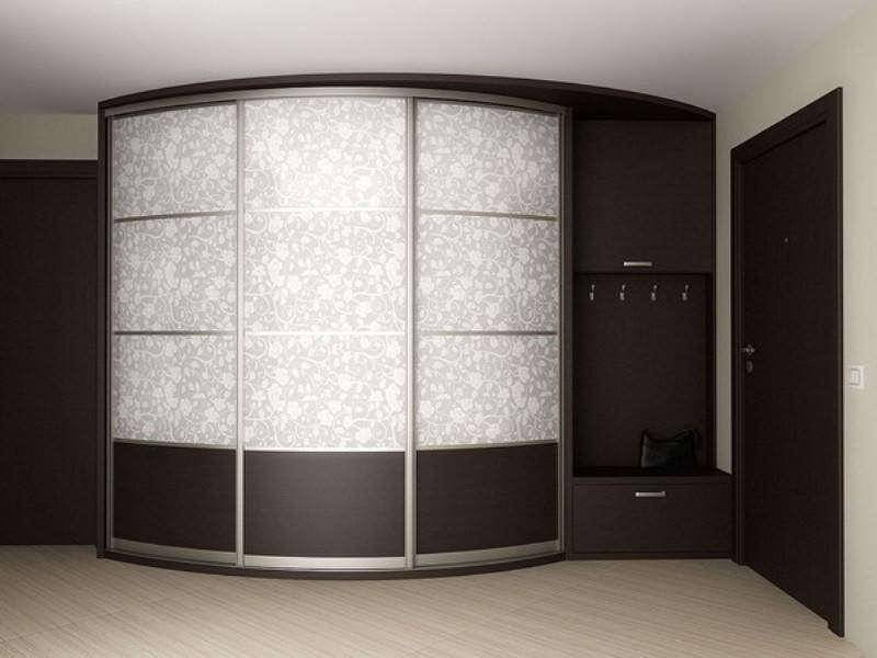 радиусный шкаф в прихожую в Нижневартовске