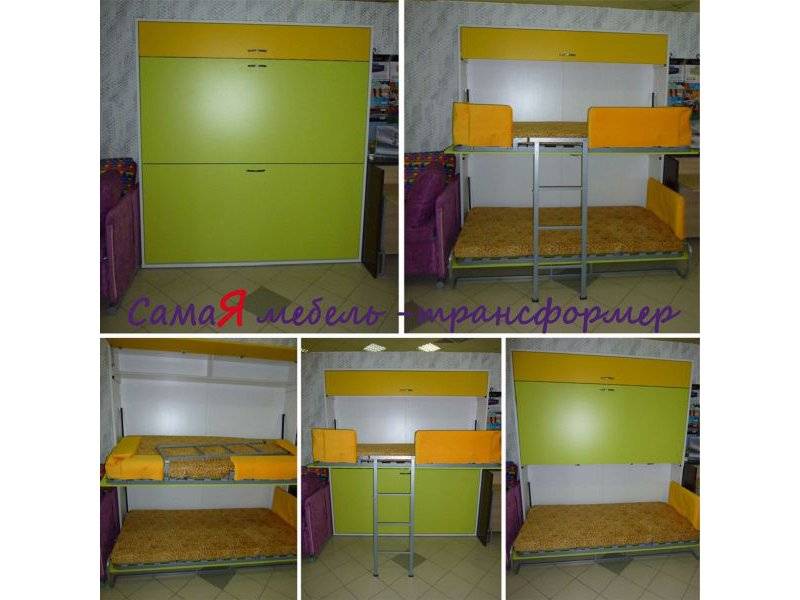 двухъярусная кровать откидные аделия new в Нижневартовске