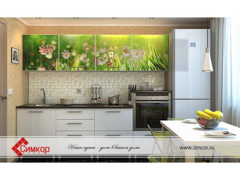 кухня лето мдф фотопечать в Нижневартовске