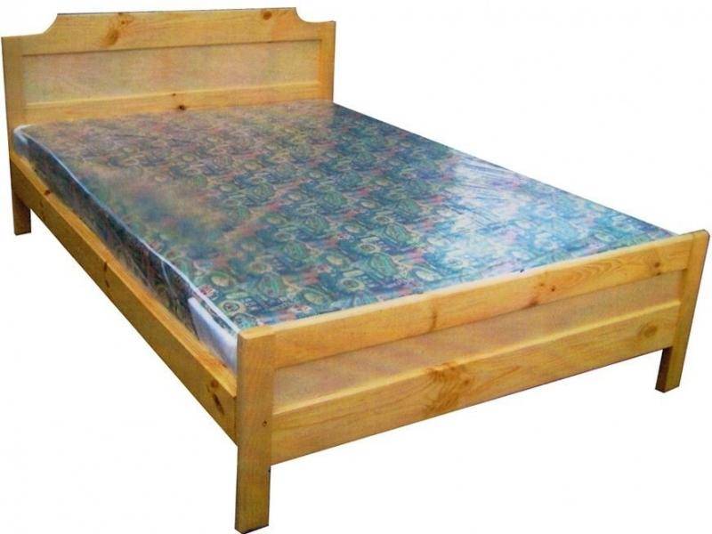 деревянная кровать дачная 2 в Нижневартовске