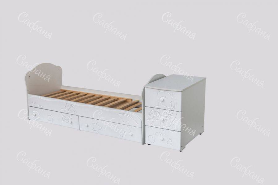 кровать с тумбой подростковая в Нижневартовске