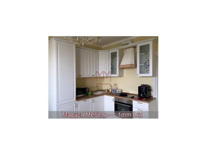 кухня под белое дерево в Нижневартовске