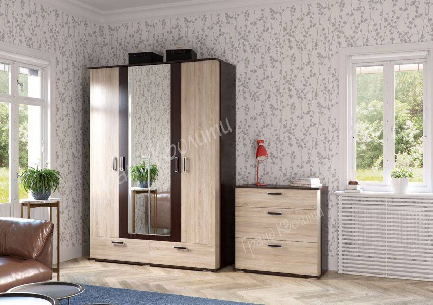 шкаф даллас с зеркалом в Нижневартовске