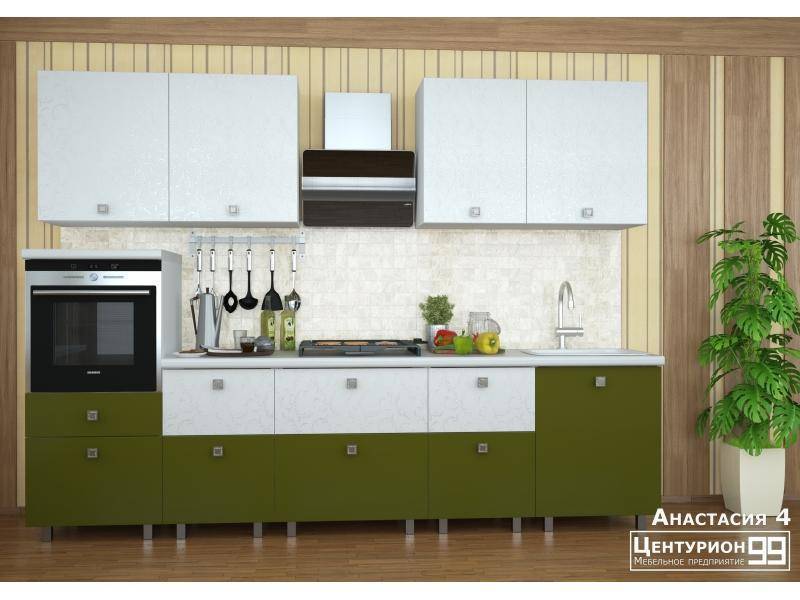 кухонный гарнитур прямой анастасия 4 в Нижневартовске
