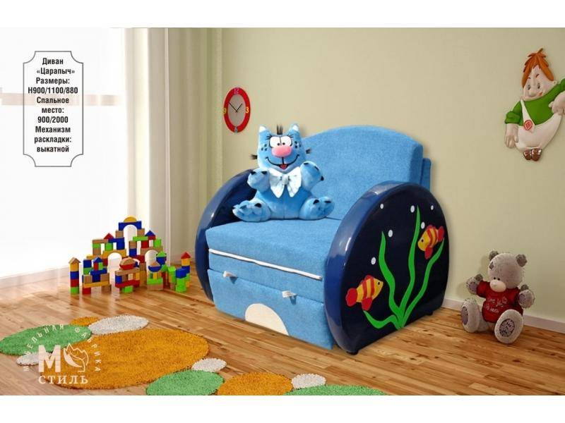 диван прямой царапыч выкатной в Нижневартовске