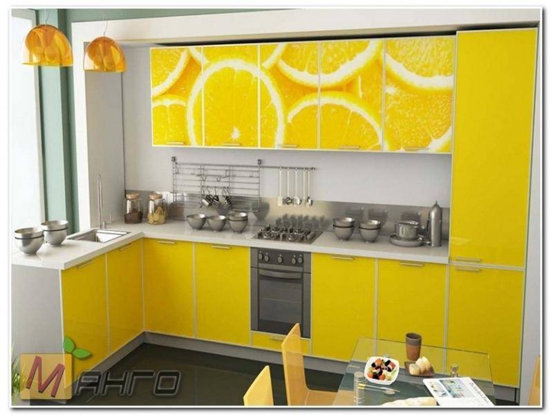 угловая кухня сочи с фотопечатью в Нижневартовске