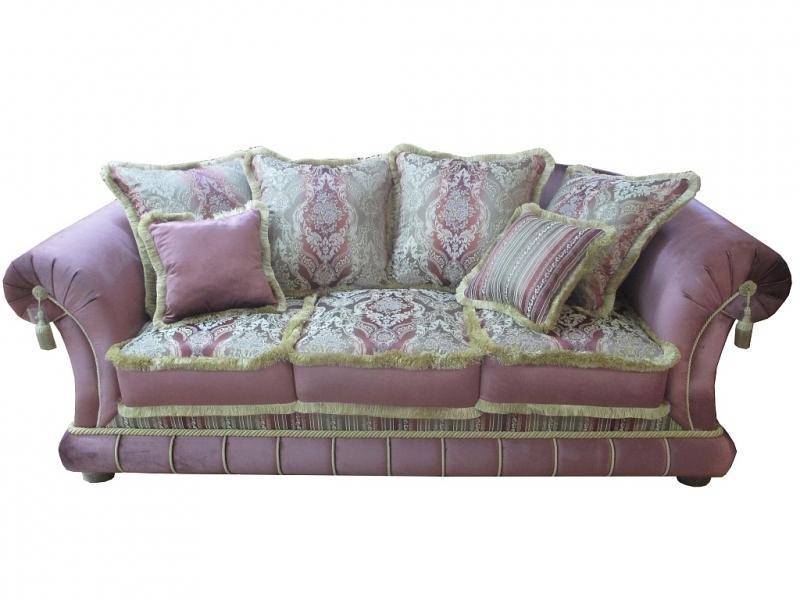 мягкий розовый диван амадей в Нижневартовске