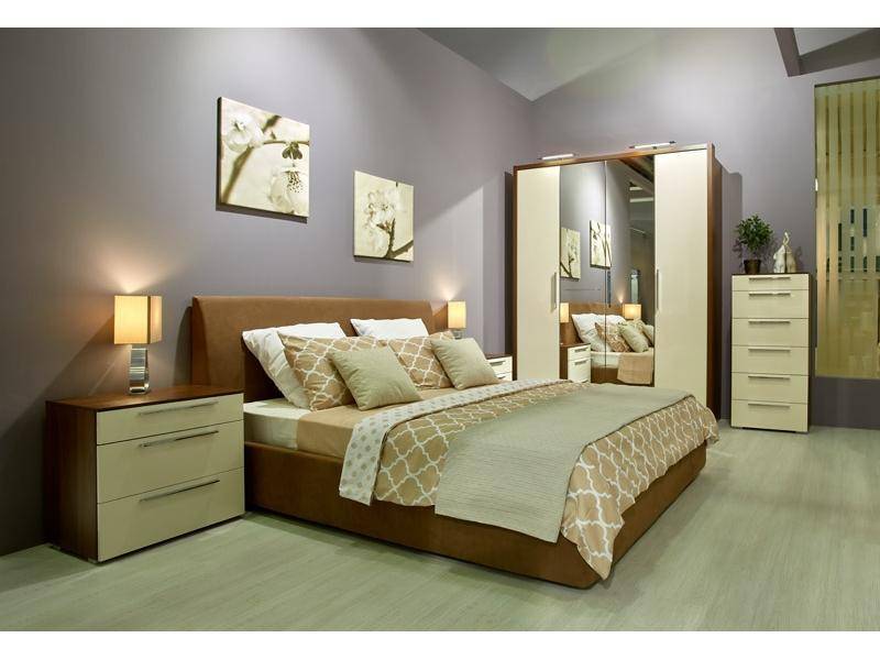 спальня соло орех/ваниль в Нижневартовске