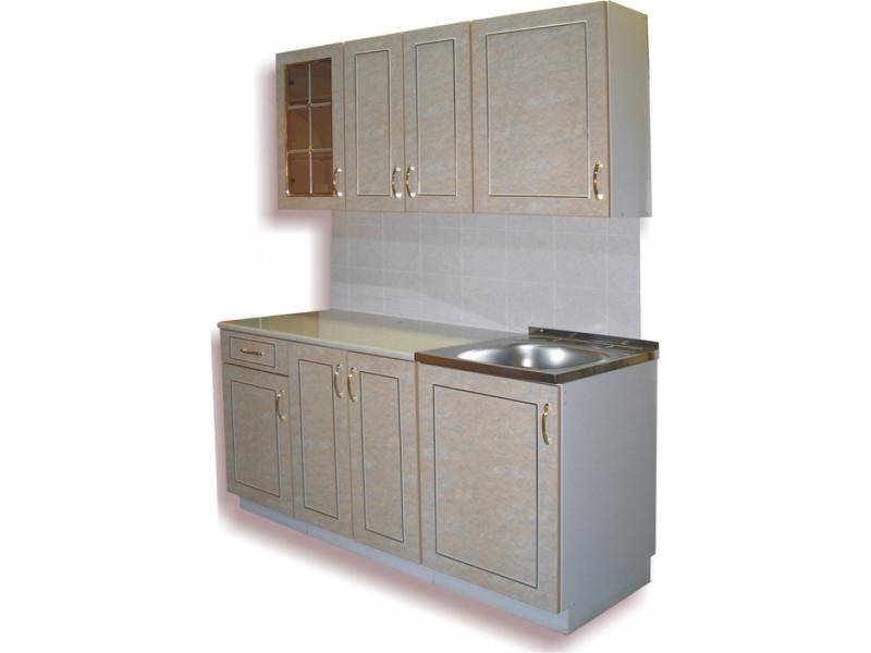 кухня прямая каприз к (бежевый) в Нижневартовске