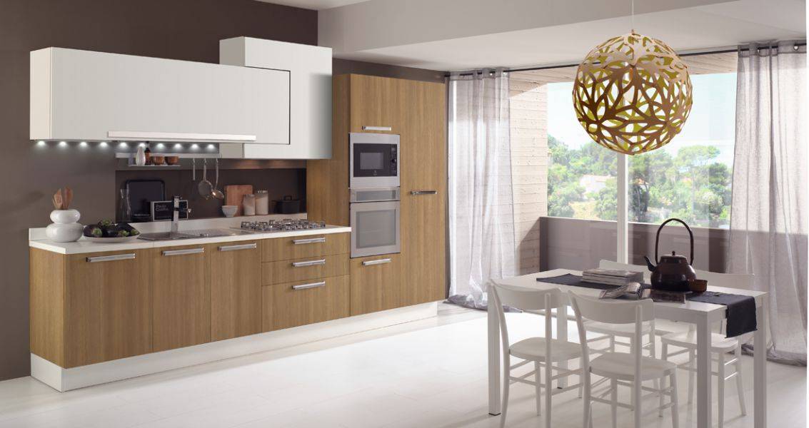 кухня в современном стиле mix new в Нижневартовске