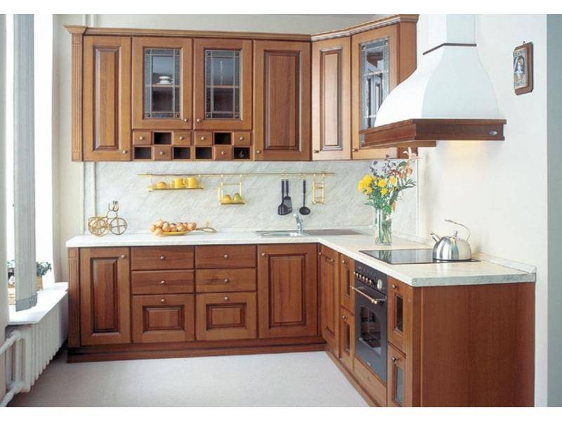 кухня из массива дерева в Нижневартовске