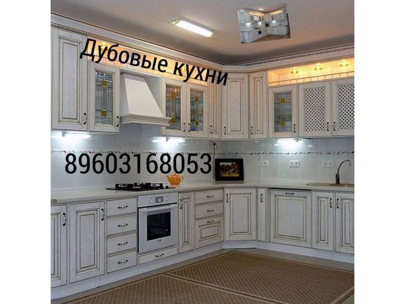 угловая кухня из дуба в Нижневартовске