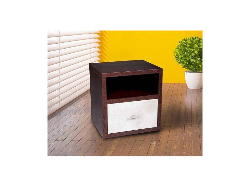 тумба прикроватная с деталями из кожи 1 в Нижневартовске