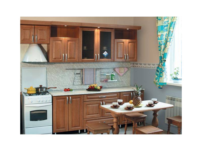 коричневая кухня квадро в Нижневартовске