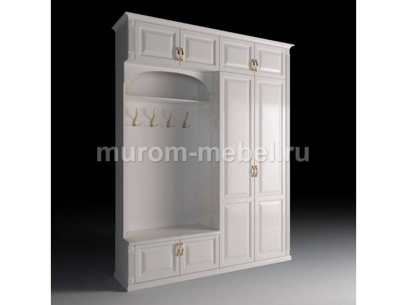 прихожая белая ронда в Нижневартовске