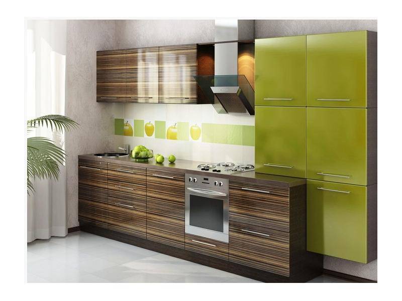 кухня из фасада акрил в Нижневартовске