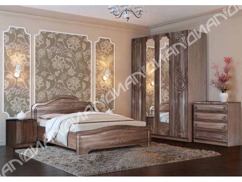 спальный гарнитур кэт 2 николь 3 в Нижневартовске