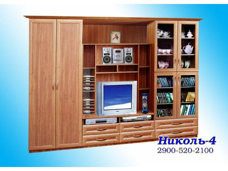 гостиная стенка николь-4 в Нижневартовске