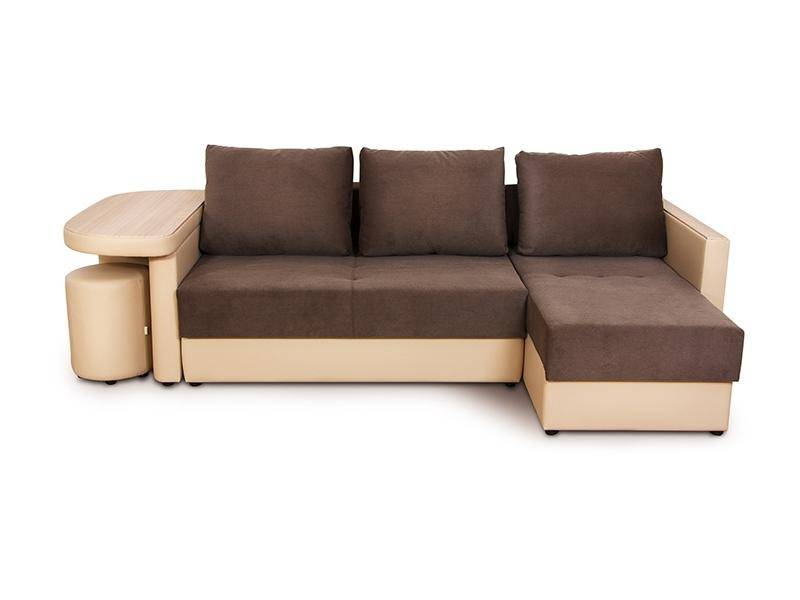 угловой диван леон 1 с оттоманкой в Нижневартовске