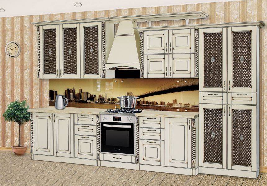 кухня жасмин слоновая кость в Нижневартовске