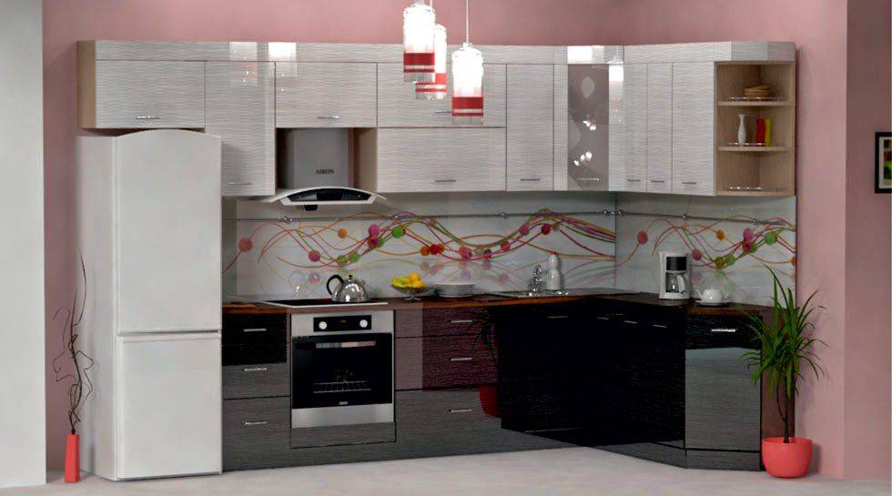 угловая кухня глянец в Нижневартовске