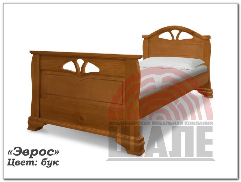 кровать деревянная эврос в Нижневартовске