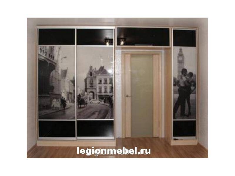 удобный шкаф в спальню с фотопечатью в Нижневартовске